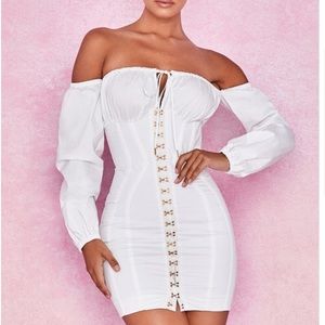 White dress brand new